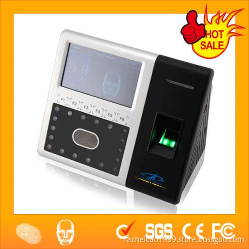 High Quality USB Finger Facial 3.5 TFT Touch Screen TCP/IP Time attendence Machine